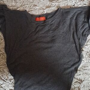 Akira Chicago Red Label Dark Grey Sweater! NWOT!